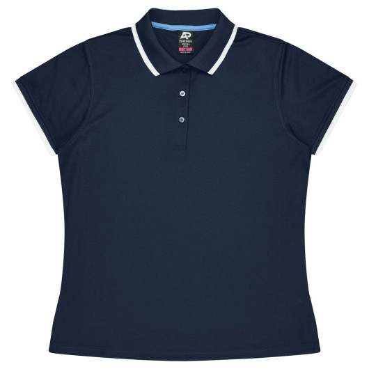 Northbridge Womens Polos Navy White